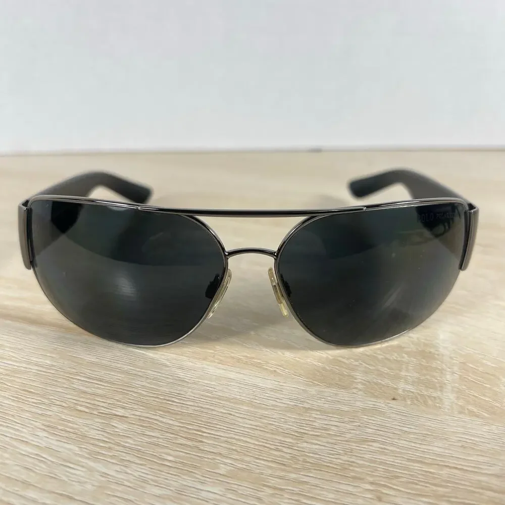 Ralph Lauren PH3072 900281 Sunglasses Polarized Gunmetal Black 66-14-130 Italy